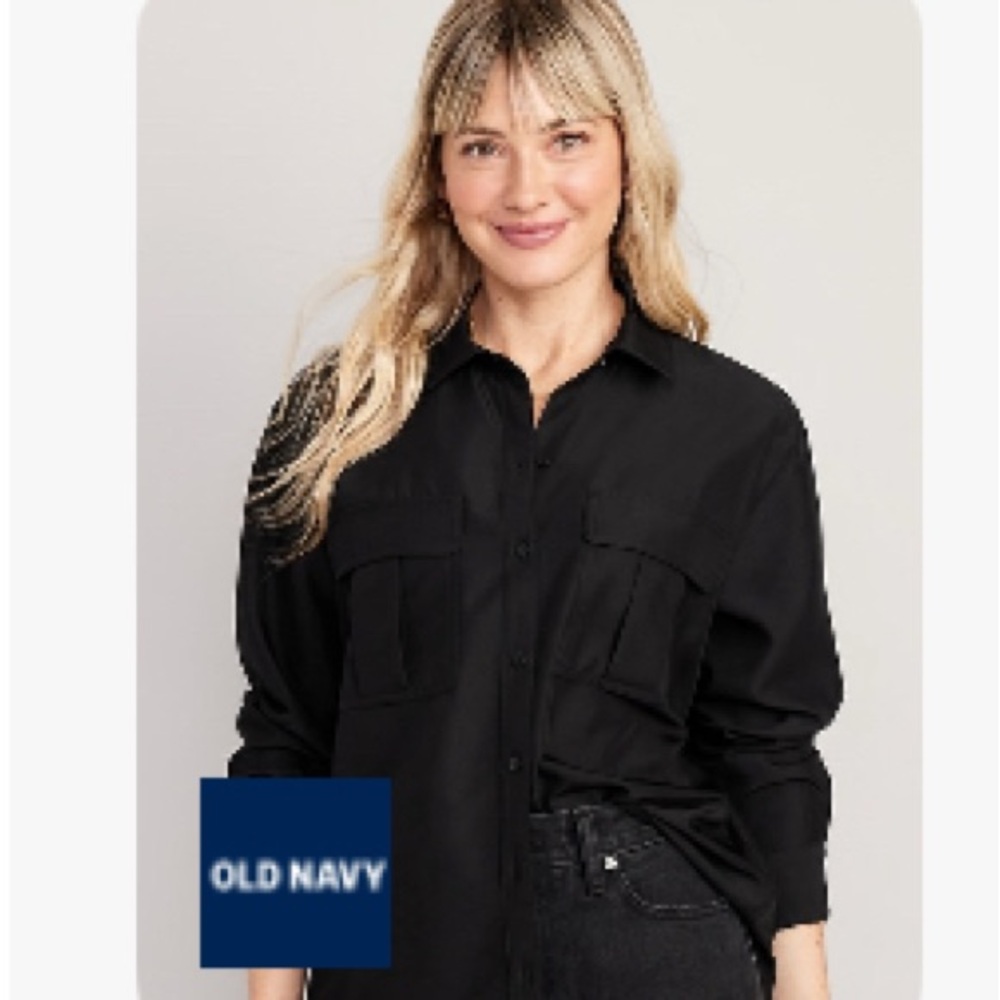 Old Navy button down utility shirt
